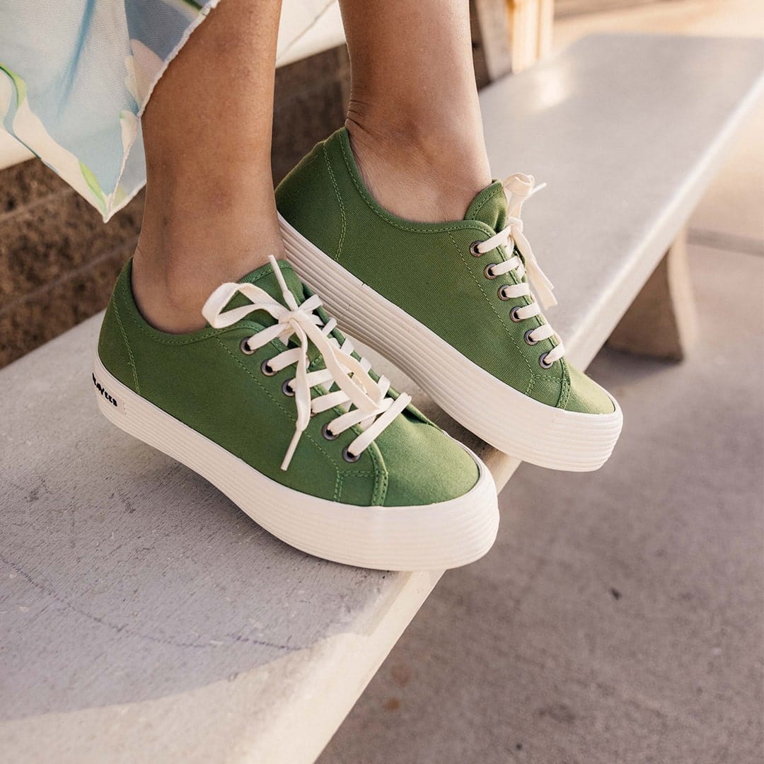 Womens - Monterey Sneaker Platform - Cactus