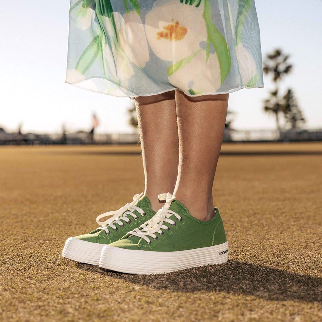 Womens - Monterey Sneaker Platform - Pink Lime Flower