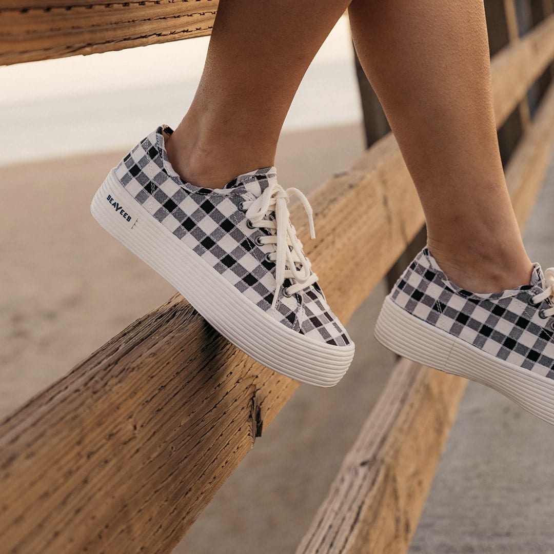 Womens - Monterey Sneaker Platform - Black