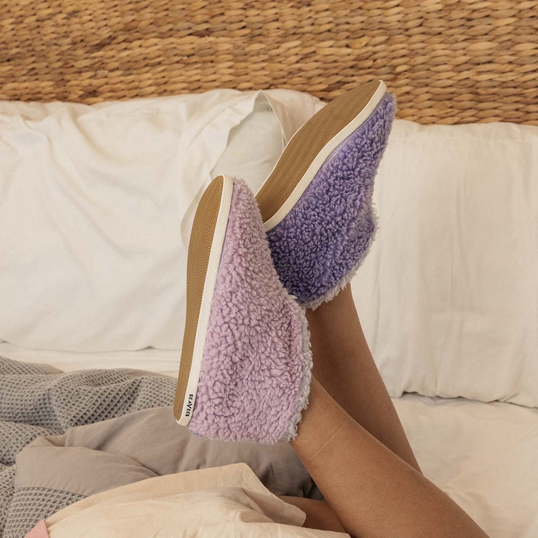 Womens - SeaChange Bootie Slipper - Purple Multi