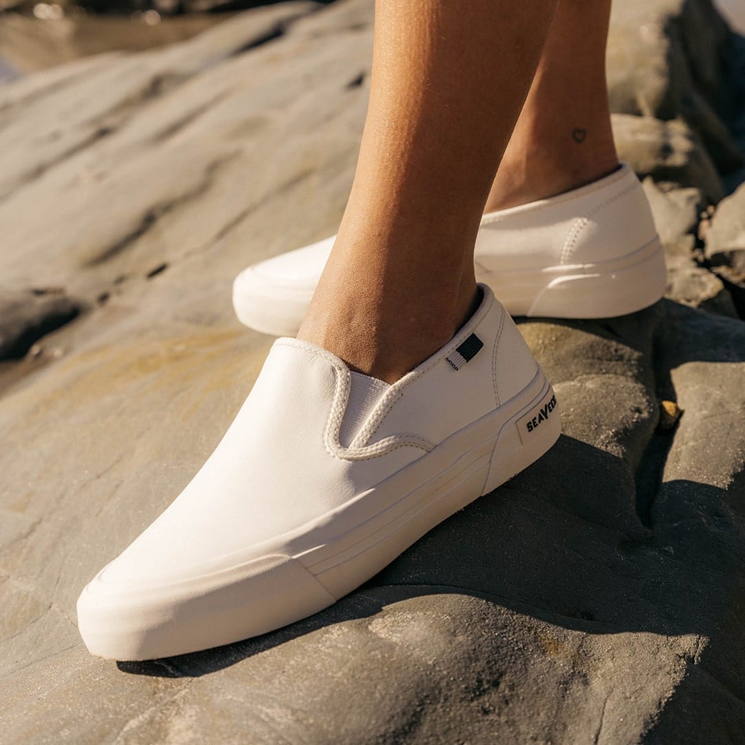 Womens - SeaChange Slip On - White