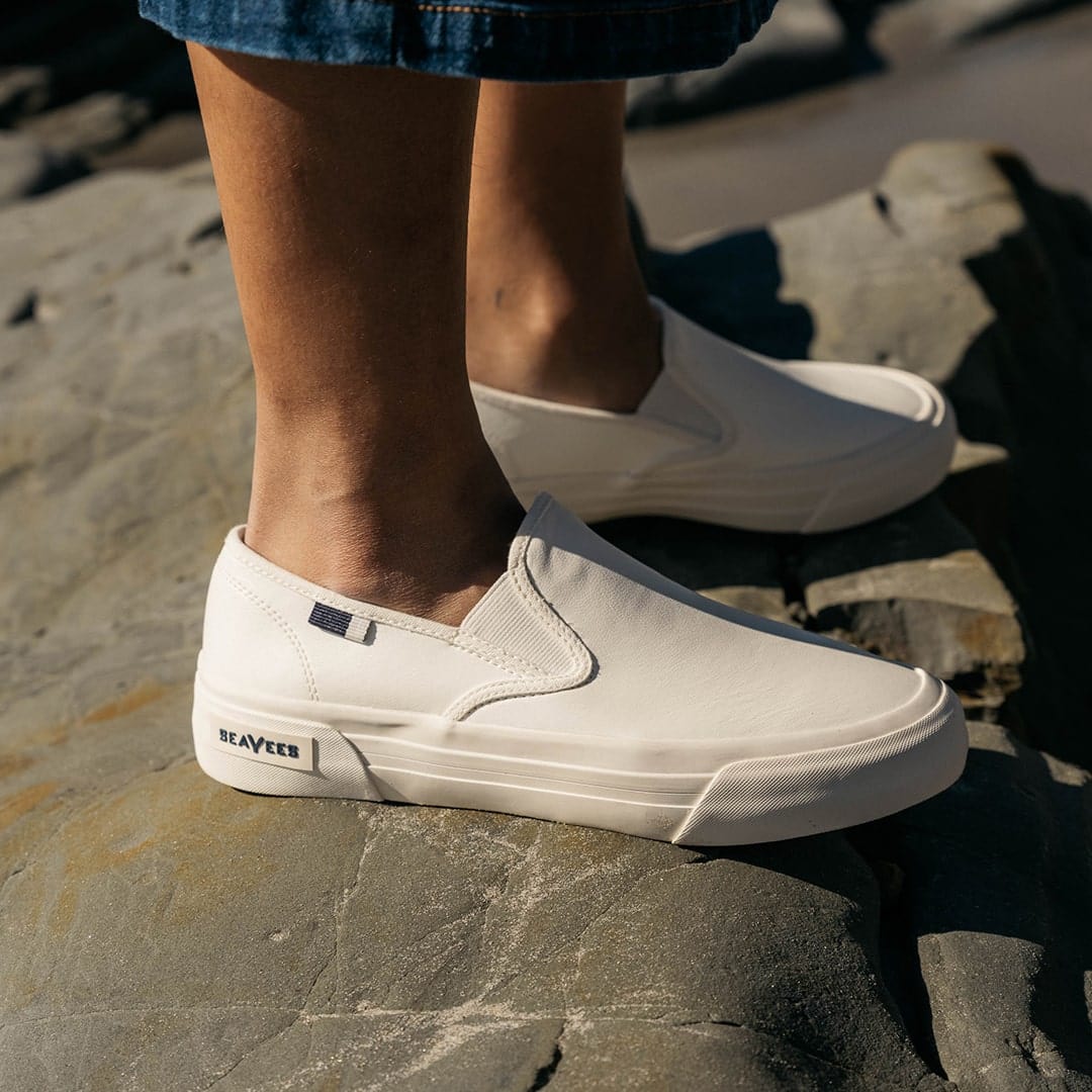 Womens - SeaChange Slip On - White