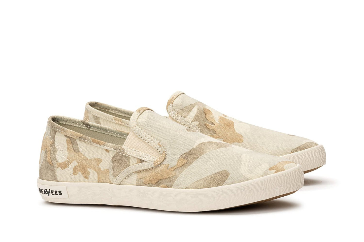 Womens - Baja Slip On - Cream Camo