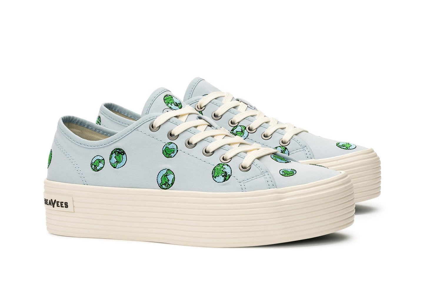 Womens - Monterey Sneaker Platform - Blue Mist Earth
