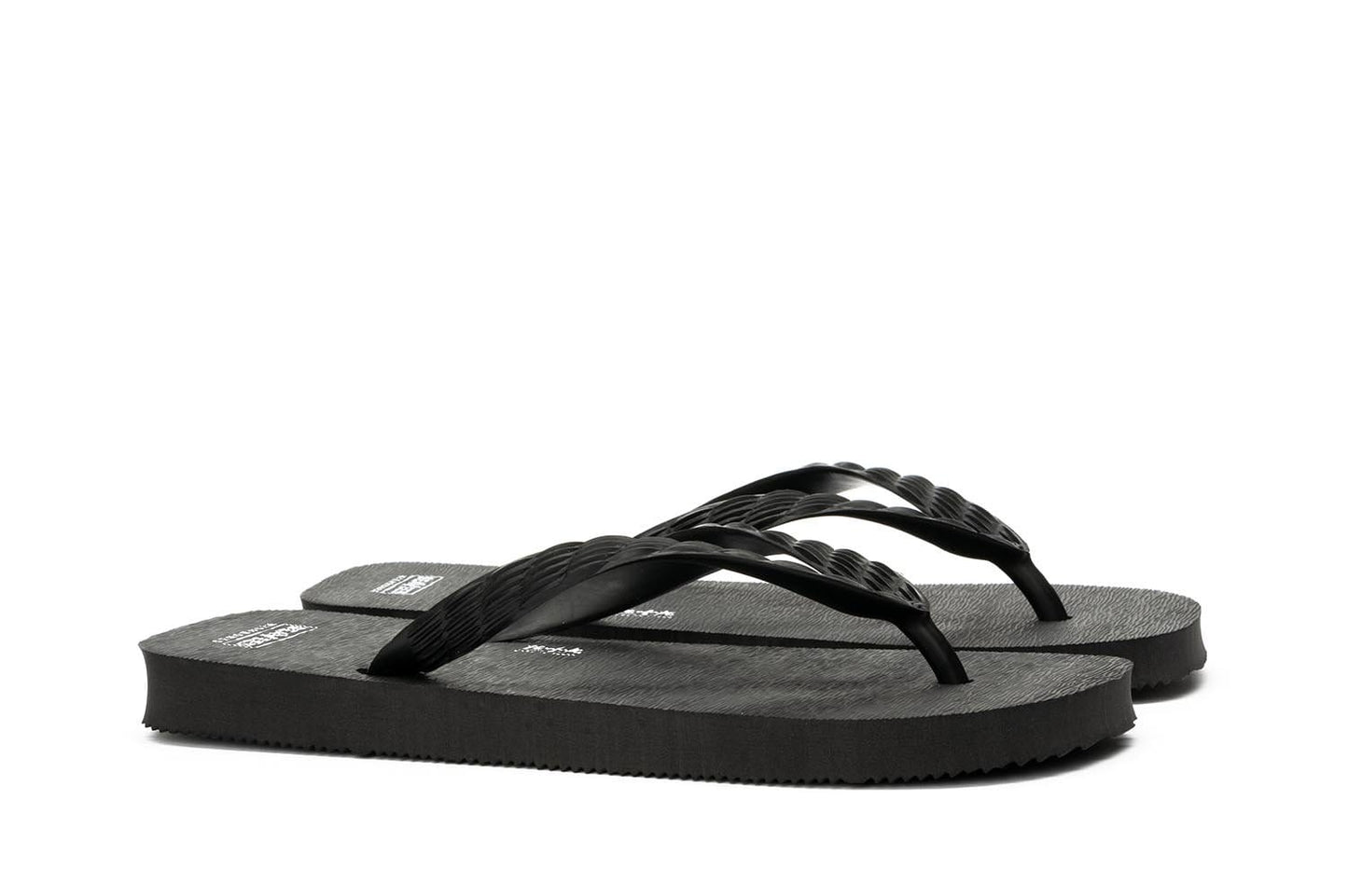 Womens - Wishbone Flip Flop - Black