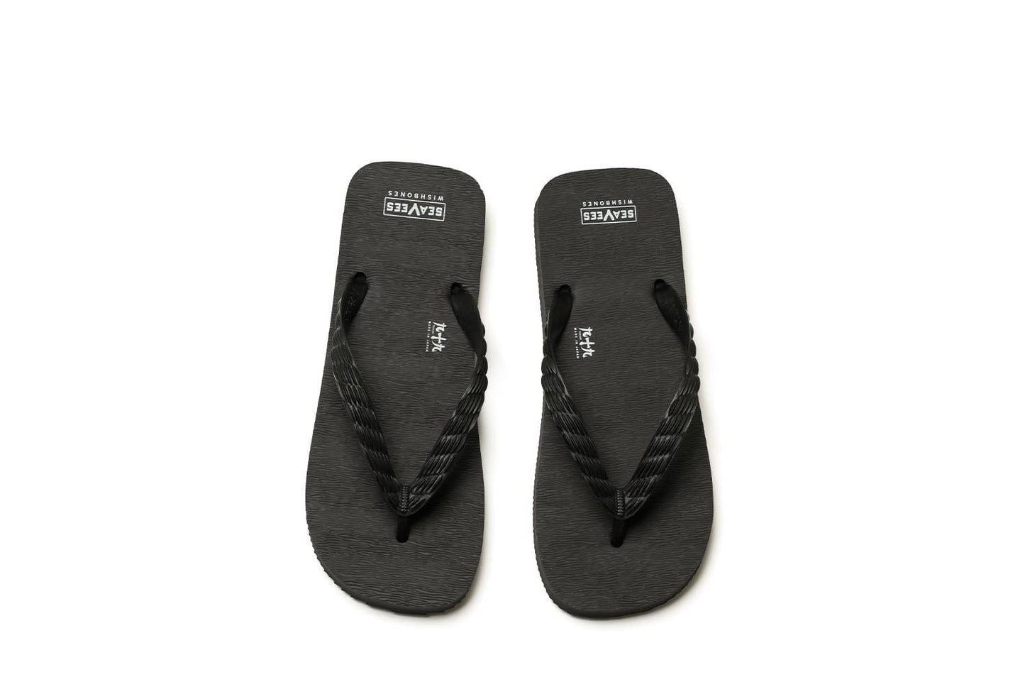 Womens - Wishbone Flip Flop - Black