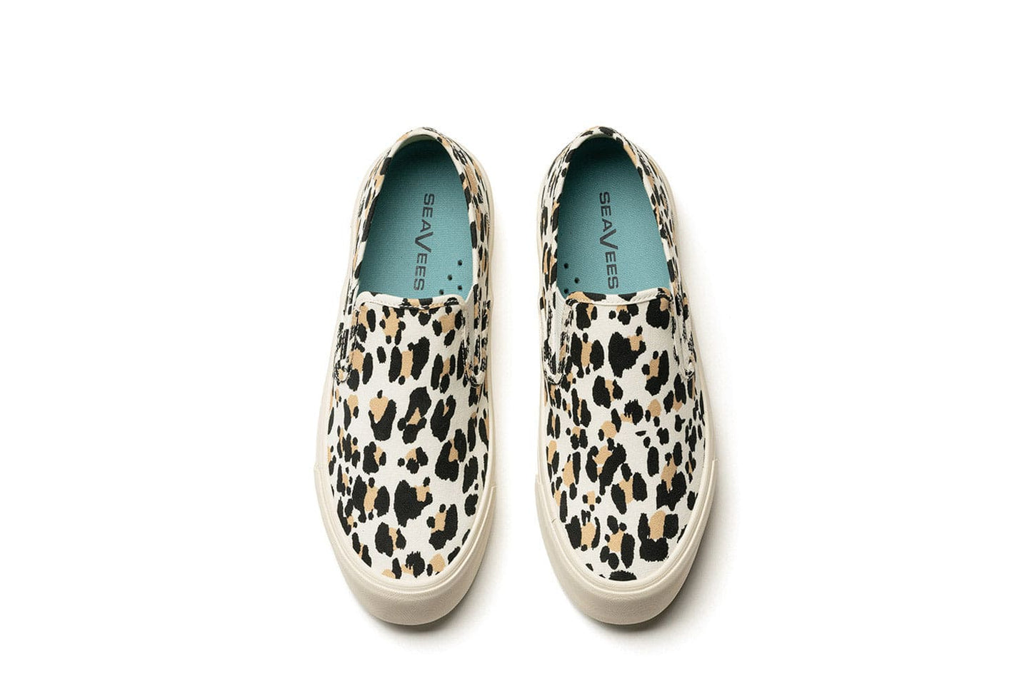 Womens - Baja Slip On Platform - White Leopard