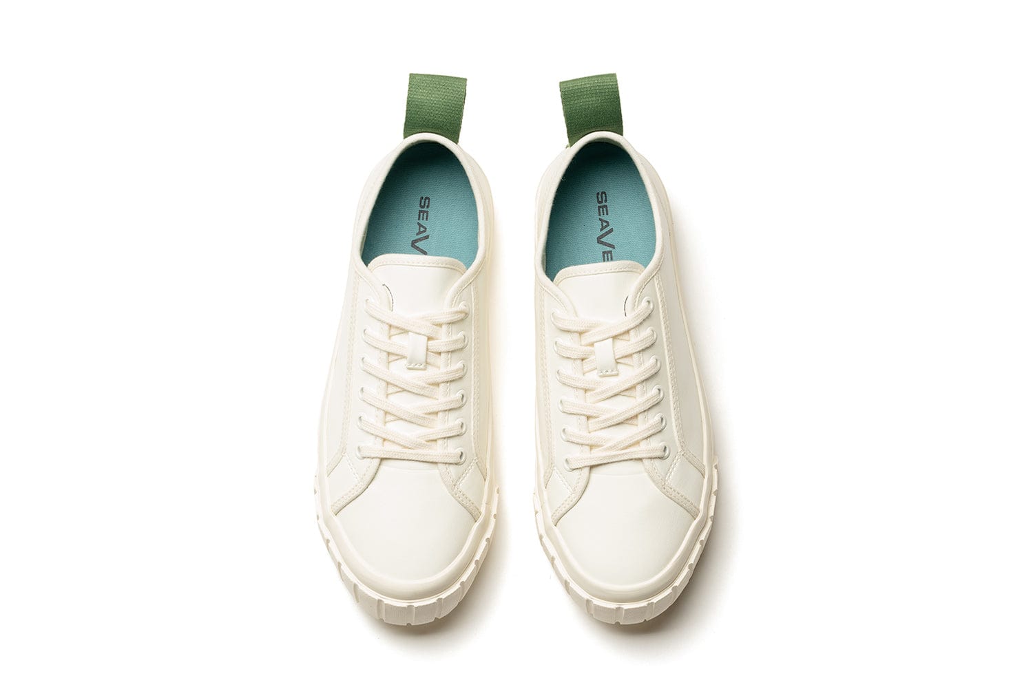 Womens - Melrose Lug Platform - Bleach Green – SeaVees