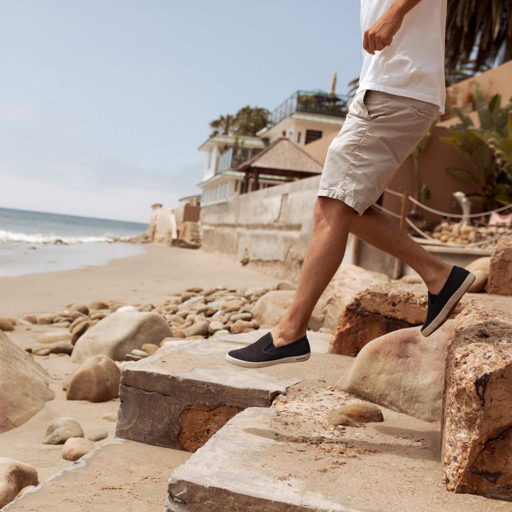 Men’s SeaVees Haircalf Platform Slip Amazon.com | SEAVEES Mens Hawthorne Slip On Sneaker, Elmwood  main image 3