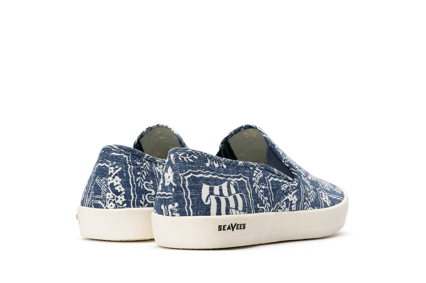 Mens - Baja  Slip On Reyn Spooner - Navy Lahaina Sailor