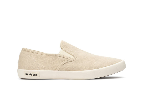 NEW SEAVEES men seachange slip on shoes in natural Mens - SeaChange LTT - White/Gum – SeaVees main image 3