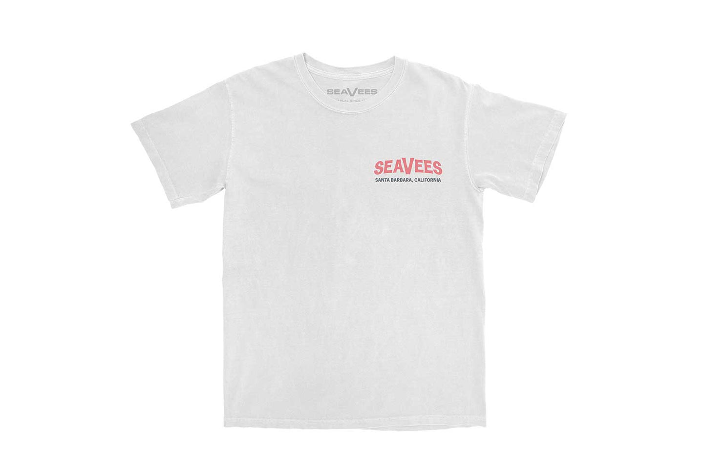 SeaVees - Santa Barbara Sandy Tee - White