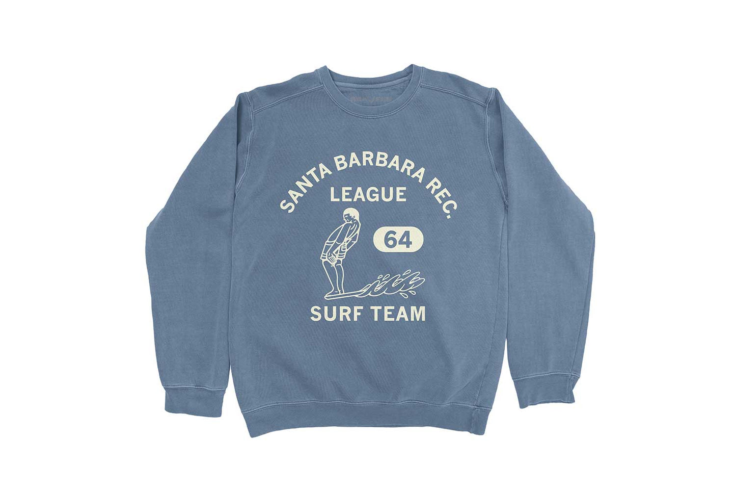 SeaVees - SB Rec League Surf Team Sweatshirt - Blue Jean