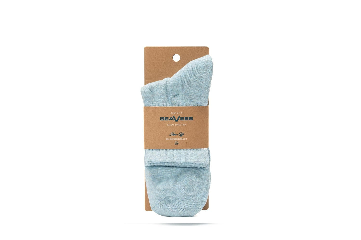 Unisex - Show-Off Mini Crew Sock - Light Blue