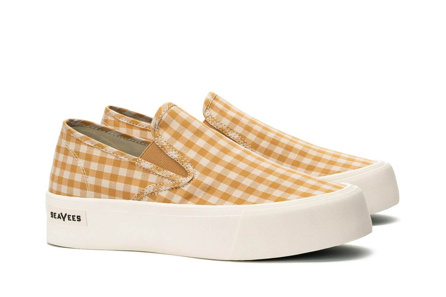 Womens - Baja Slip On Platform - Mustard