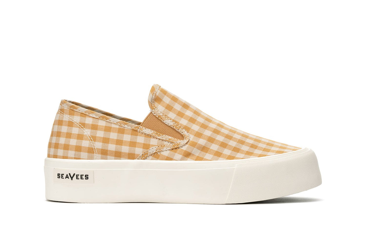 Womens - Baja Slip On Platform - Mustard
