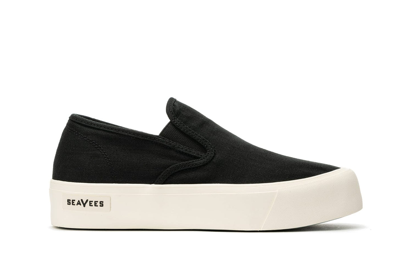 Womens - Baja Slip On Platform - Black