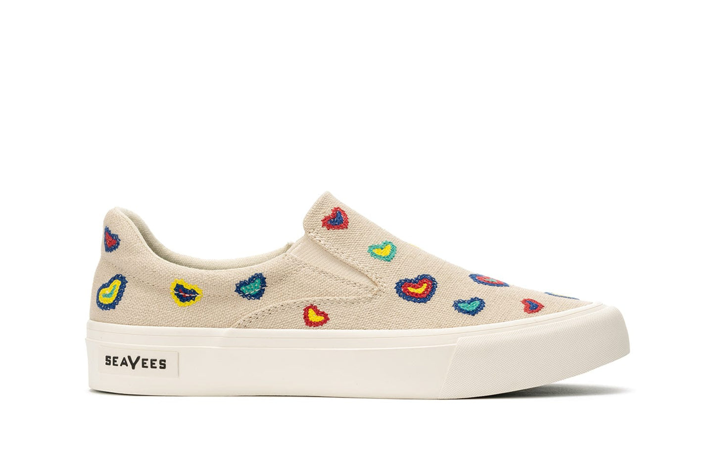 Womens - Hawthorne Slip On - Rainbow Heart