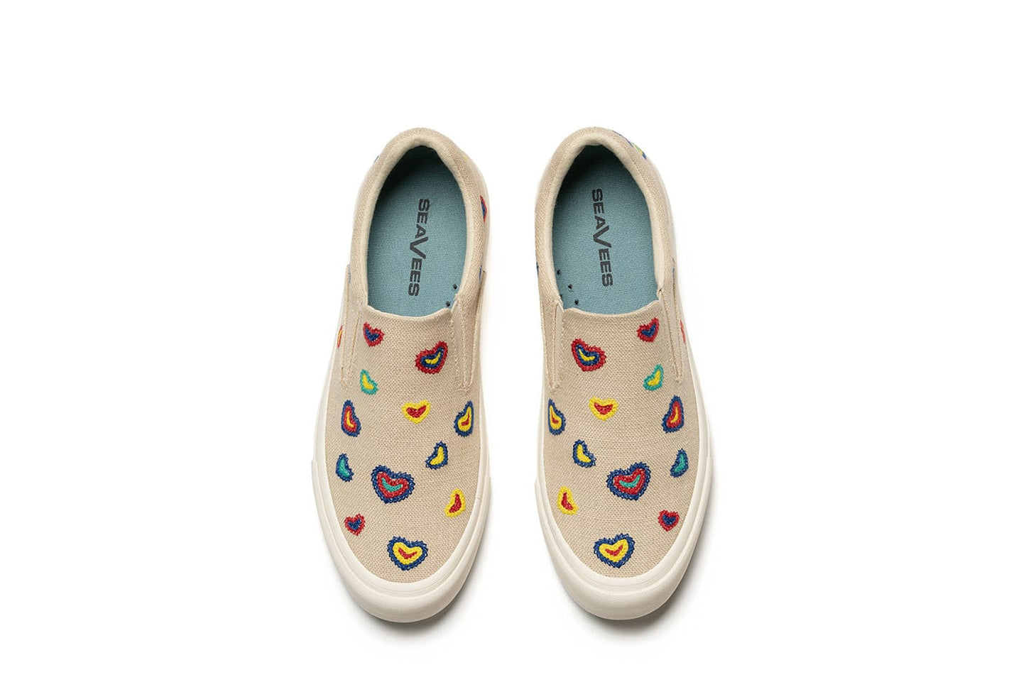Womens - Hawthorne Slip On - Rainbow Heart