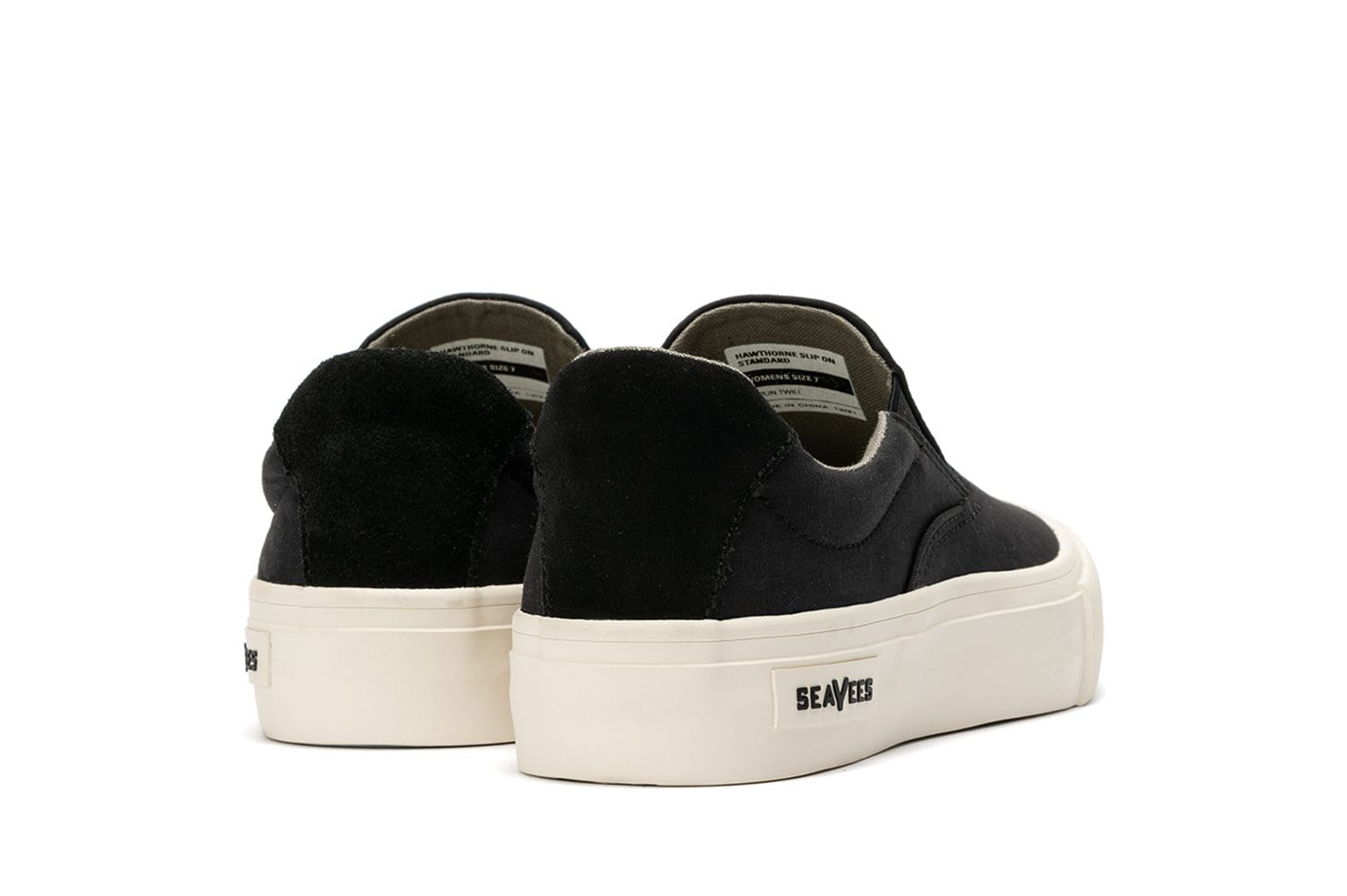 Womens - Hawthorne Slip On Original - Black â SeaVees